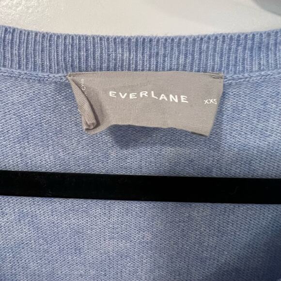 Everlane Women's Crewneck Sweater‎ Light Baby Blue Size XXS - Picture 4 of 8